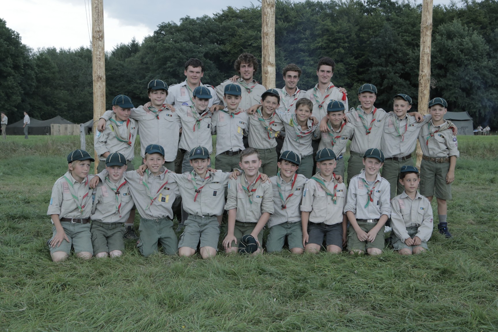 Sint-Martinus den XIIde - Kamp Nivezé Groepsfoto's